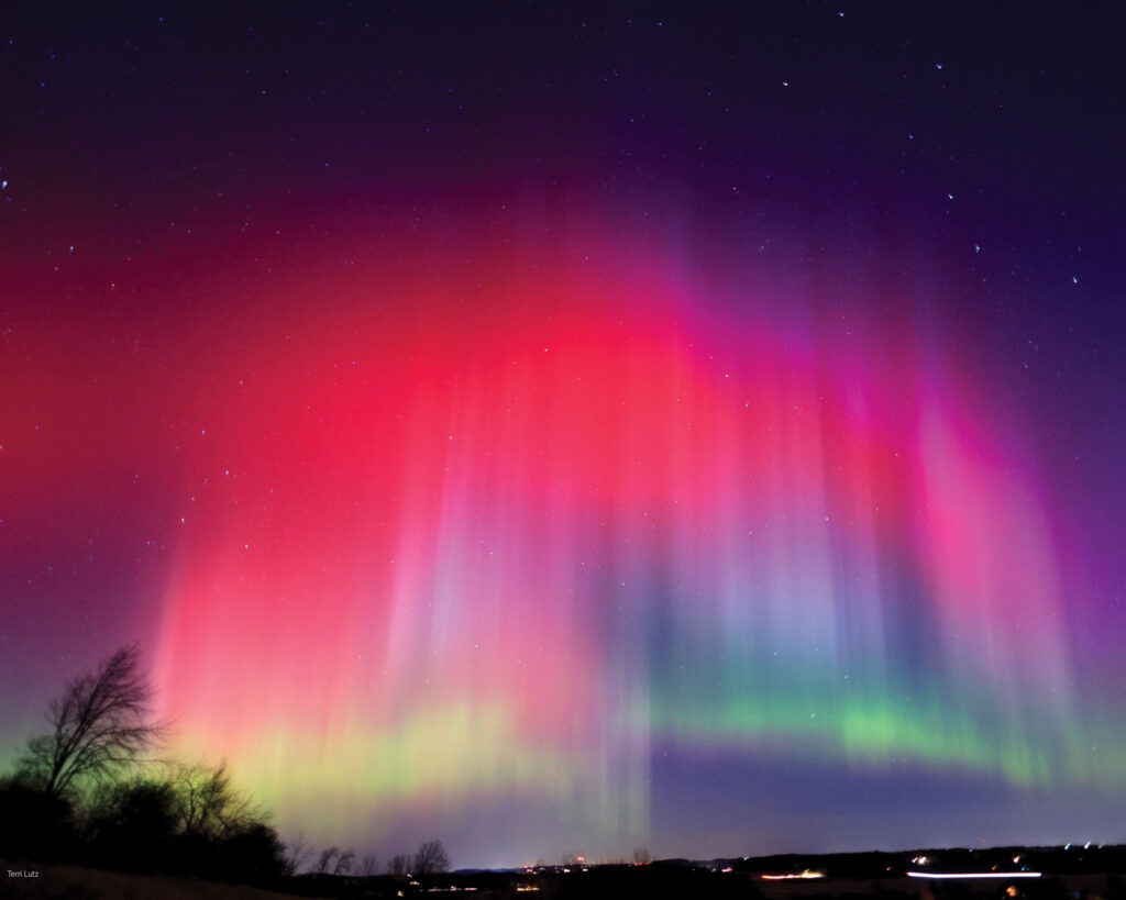 Terri Lutz - Northern Lights Full Color & Big Dipper